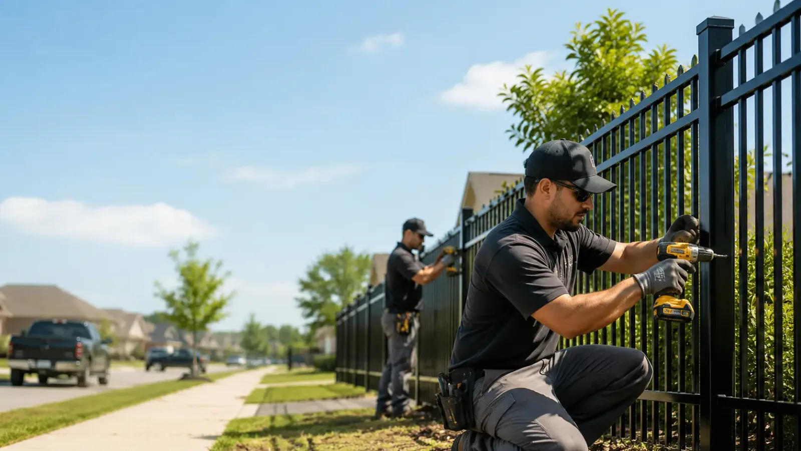 Metal Fence Installation in Bryant, IA